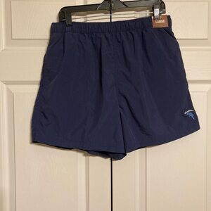 Caribbean swimwear shorts / trunks with with front and back pockets size large